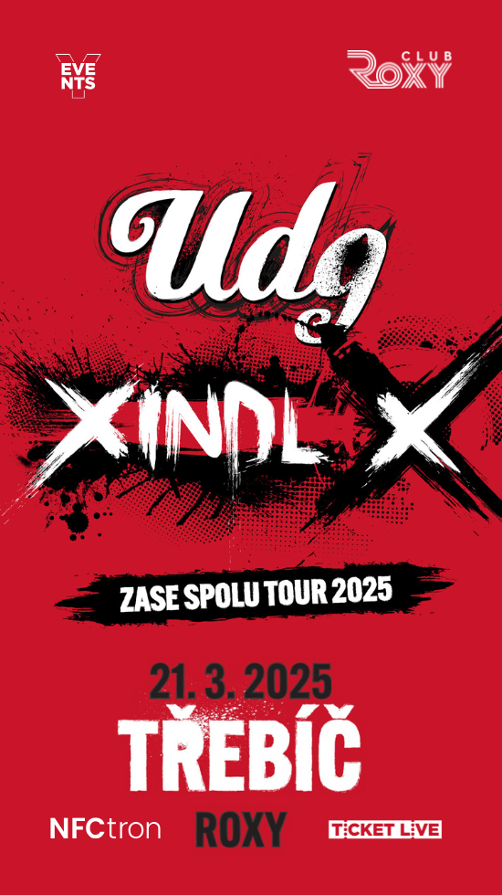 UDG & Xindl X // Roxy club Třebíč