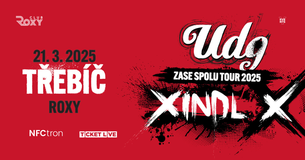 UDG & Xindl X // Roxy club Třebíč